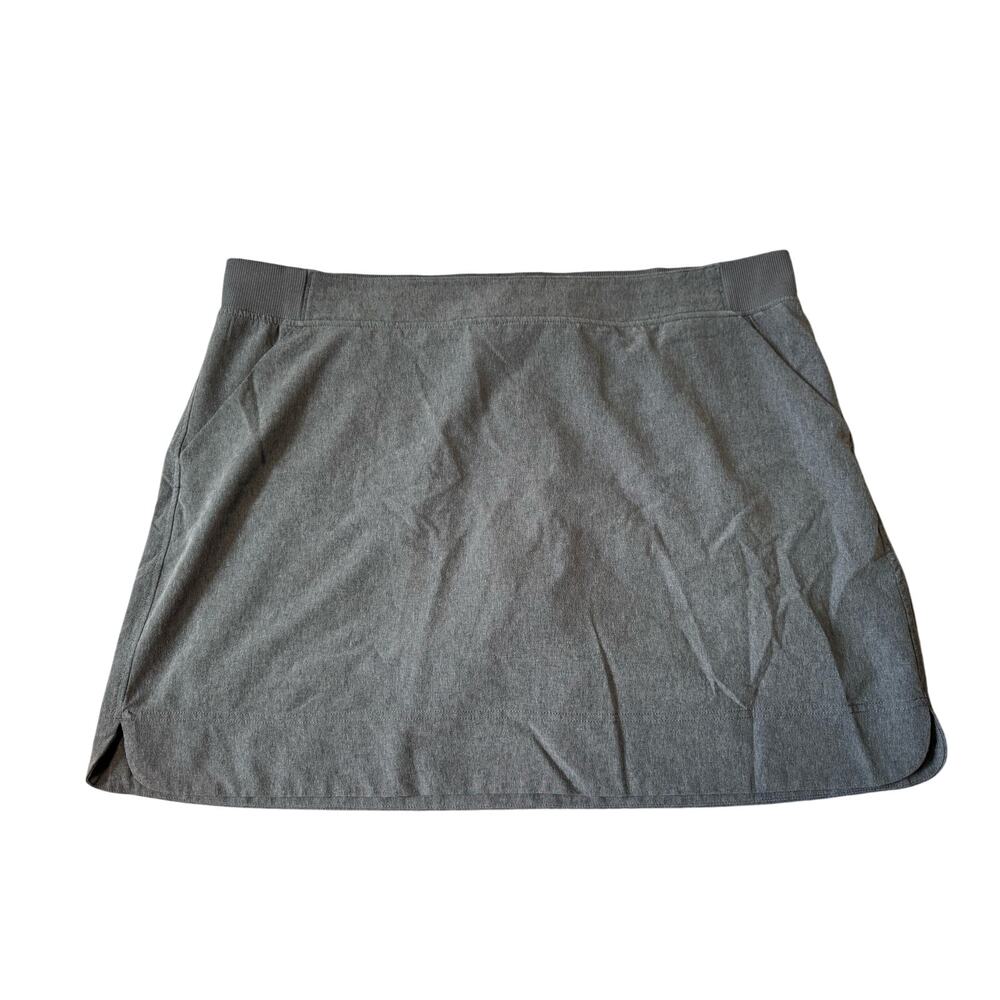 32 Degrees Cool Stretch Skirt/skort, XXL, Pull on pockets, golf; tennis, Gray